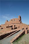 Mission of San Gregorio de Abo, built between 1622 and 1627, Salinas Pueblo Missions National Monument, New Mexico, United States of America, North America