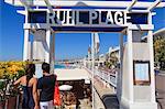 Ruhl Plage, Promenade des Anglais, Nice, Alpes Maritimes, Provence, Cote d'Azur, French Riviera, France, Europe