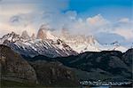 View of Mount Fitzroy (Cerro Fitz Roy) near El Chalten, Los Glaciares National Park, UNESCO World Heritage Site, Santa Cruz Province, Patagonia, Argentina, South America