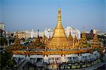 Sule Paya, Yangon (Rangoon), Myanmar (Burma), Asia