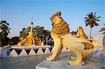 Paya, temple and monastery, Mawlamyine (Moulmein), Mon State, Myanmar (Burma), Asia