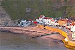 The fishing village of Staithes in the North York Moors, Yorkshire, England, United Kingdom, Europe