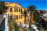 Brightly Coloured Building, Valparaiso, Chile