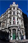 Building with Rounded Corner, Valparaiso, Chile