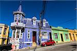 Colourful Houses, Valparaiso, Chile