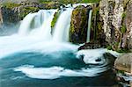 Dynjandi is the most famous waterfall of the West Fjords and one of the most beautiful waterfalls in the whole Iceland. It is actually the cascade of waterfalls