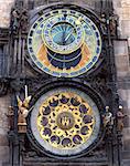 Astronomical watch Orloj. Prague. Czech Republic.
