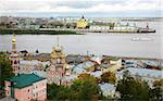September view of colorful autumn Nizhny Novgorod Russia