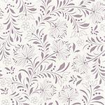 Vector illustration of seamless pattern with abstract flowers.Floral background