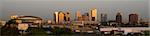 The Buildings and Landscape of Phoenix Arizona Skyline Before The Sun Rises