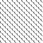 Fish scales texture. Seamless pattern. Vector art.