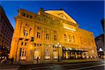 Teatro Colon in Evening, Buenos Aires, Argentina