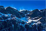 Close-up of mountain tops, The Andes Mountains at Nahuel Huapi National Park (Parque Nacional Nahuel Huapi­), Argentina