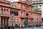 Casa Rosada, the Presidential Palace in Plaza de Mayo, Buenos Aires, Argentina