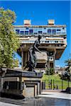 Eva Duarte de Peron Monument and the National Library of the Argentine Republic, Buenos Aires, Argentina