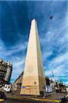 Obelisk (El Obelisco), Obelisk Square, Plaza de la Republica, Buenos Aires, Argentina