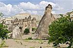 Feenkamine, Cappadocia, Anatolia, Turkey, Asia
