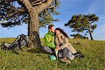 Couple at a tree