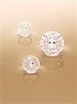 Close up of diamonds