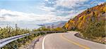 Panorama of Cabot Trail Highway  (Cape Breton, Nova Scotia, Canada)