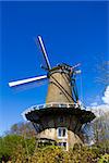 Beatiful Colored Windmill (full-length, vertical) in Alkmaar