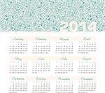 Vector calendar for 2014 eps without transparency