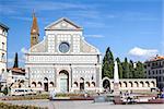 An image of Santa Maria Novella in Florence Italy