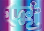 Abstract vector white blue and violet background