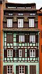 facade of the old house in Strasbourg