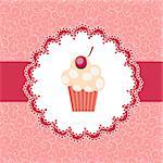 cupcake invitation background