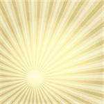 Old paper with gold translucent rays (vector EPS 10)