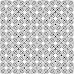 Design seamless uncolored diagonal diamond pattern. Vector art