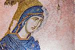 Mary Mosaic at Chora Church in Istanbul