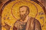 Paul Mosaic at Chora Church in Istanbul