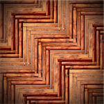 beautiful tiled wooden floor resembling parquet pattern