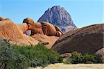 The Bridge, a natural arch at Spitzkoppe, Namibia
