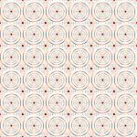 Design seamless spiral circle pattern. Geometric colorful background. Vector art