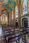 Interior of Basi­lica del Voto Nacional, Quito, Ecuador