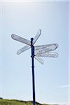 Signpost, Newquay, Cornwall, England