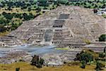 Pyramid of the Moon and Plaza of the Moon, San Juan Teotihuacan, northeast of Mexico City, Mexico