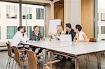 Businesspeople meeting in conference room