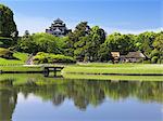 Okayama Castle And Korakuen, Okayama, Japan