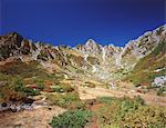 Senjojiki Cirque And Mt. Kisokoma, Nagano, Japan