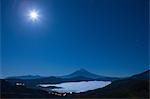 Mt. Fuji And Ashinoko Lake, Kanagawa, Japan