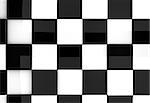 Shiny chess table background detail in black and white