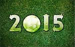Happy new sport year 2015 with Football, the same concept available for 2016 and 2017 year.