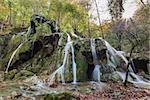 Beusnita waterfall in Beusnita National Park, Romania
