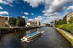 Boat Trip in the Spree River, Berlin, Germany