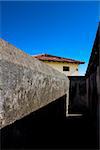 Fort walls in Baracoa, Cuba