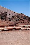 Detail of the Vesuvius crater, Naples, Italy